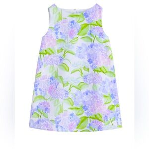 Hill House Home The Tiny Charlie Dress Blue Hydrangea. NWT. Size 11/12.